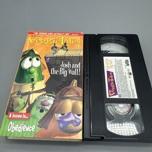 Big Ideas VeggieTales VHS Josh And The Big Wall - A Lesson In Obedience